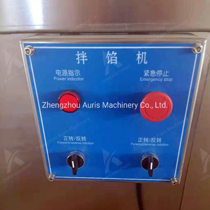 蒸気を発した詰められた肉ミキサー機械パンのゆで団子の電気食肉加工機械 2