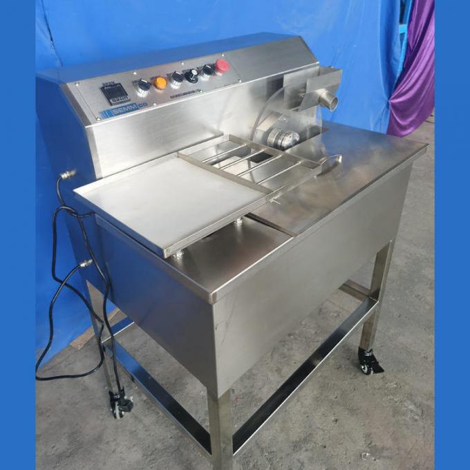 Jzj30産業チョコレート溶ける注ぐ鍋チョコレート機械を和らげる 3