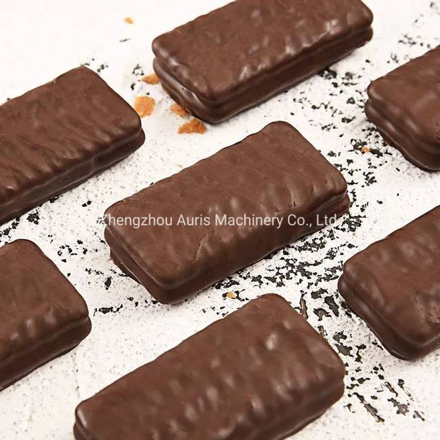 冷却トンネルが付いている機械を着せるフル オートマチックのチョコレート・キャンディのEnroberライン チョコレート