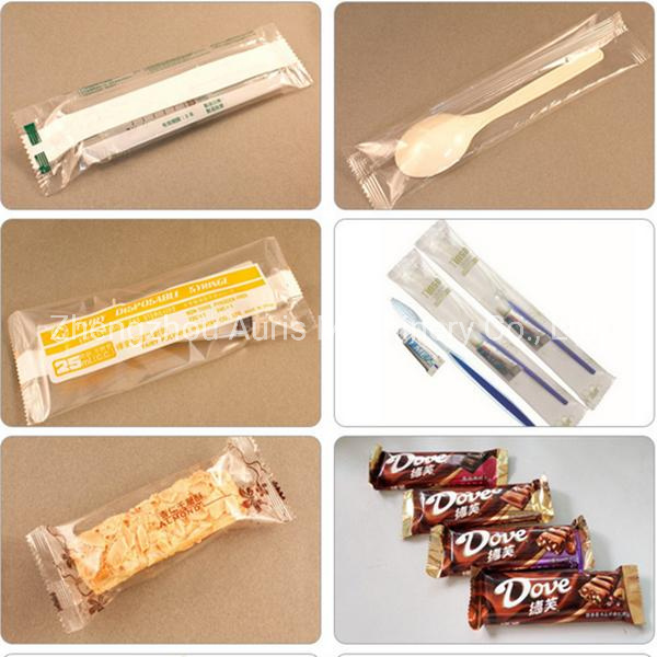 パッキング チョコレート ラッパー機械を包む良質の回転式枕タイプ