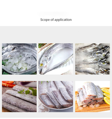 塩味のHairtailのブロックの魚の処理機械鮮魚の打抜き機