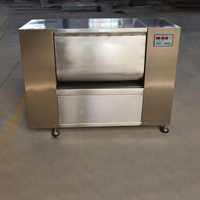 120kg肉ミキサー機械は蒸気を発したモーターを備えられたソーセージ詰まる機械に不平を言う