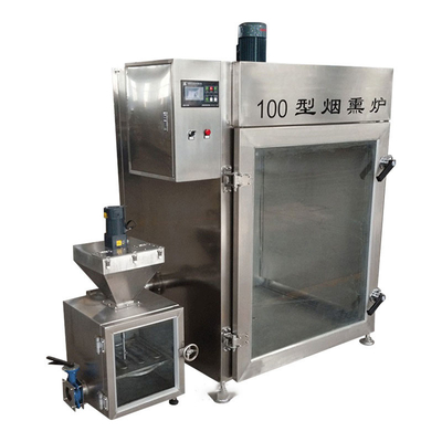 100kgバッチ肉煙る機械30kw産業魚煙る機械