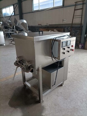 産業肉ミキサー機械304ssソーセージの生産ライン機械類