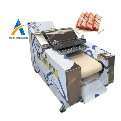 1.5kw凍結する肉さいの目に切る機械300kg/H鶏の立方体のスライサー機械