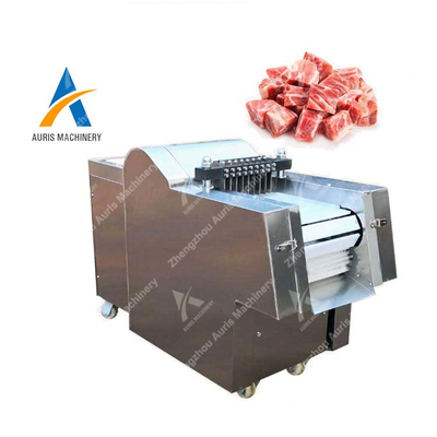 1.5kw凍結する肉さいの目に切る機械300kg/H鶏の立方体のスライサー機械