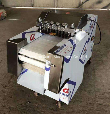 スライサー肉打抜き機の骨の自動肉焼き器鶏の立方体の打抜き機