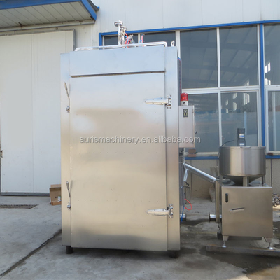 100kg Bacth肉喫煙者機械100kg/HソーセージのSmokehouseのオーブン