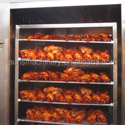 100kg Bacth肉喫煙者機械100kg/HソーセージのSmokehouseのオーブン