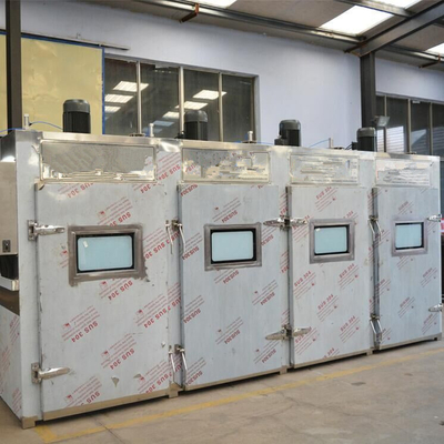 380v肉煙る機械PLC 100kgのバッチ産業煙の家のオーブン