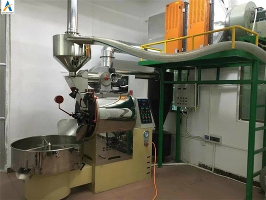 商業コーヒー煎り器機械20kgガスの自動コーヒー豆のロースター