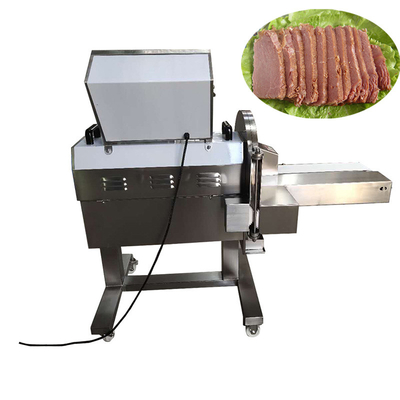 調理された肉さいの目に切るスライス機械鳩胸のけいれん的なスライサー0.77 Kw